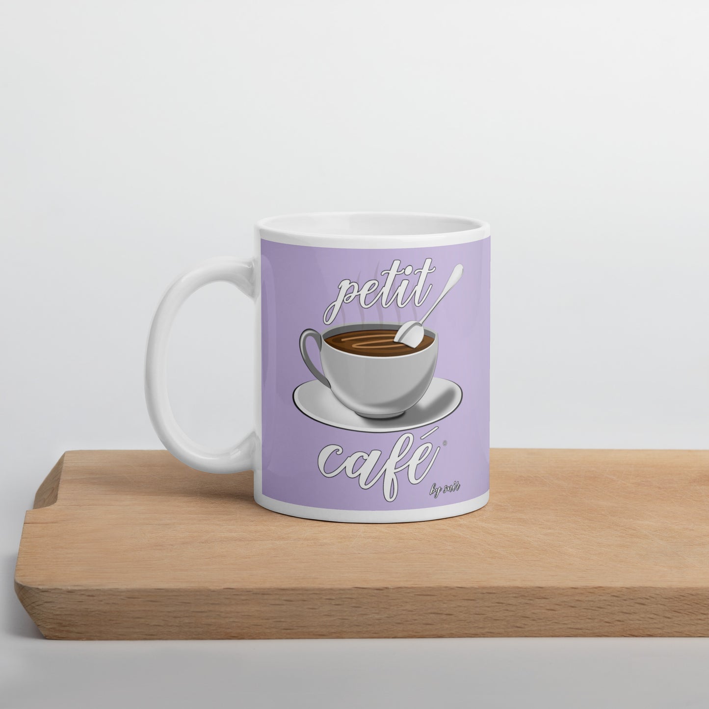 Mug Petit Café - Violet