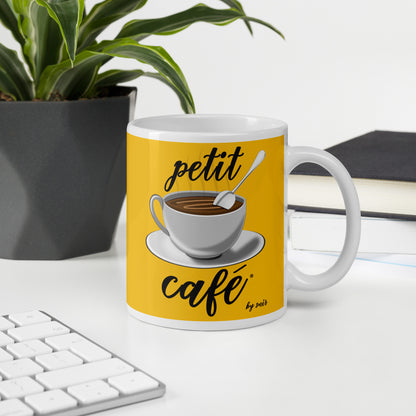 Mug Petit Café - Jaune